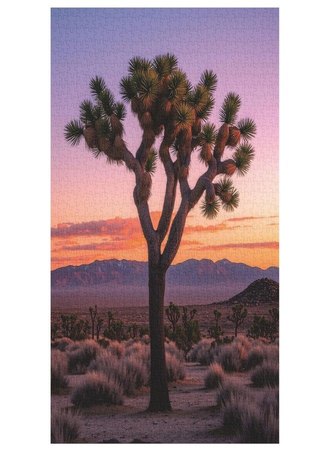 PPuzzling National Parks Puzzles 1000 Pieces for Adults, Nature Joshua Tree Plant Jigsaw Puzzles, Tree of Life Puzzles as Home Decor - Image 2
